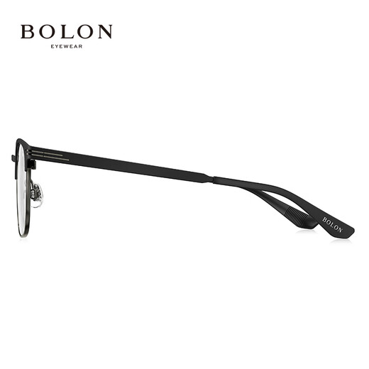 BOLON暴龙眼镜2025新品钛金属眉架男方形近视眼镜框BA7028 B11