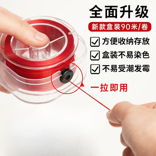 XPEL Bracelet Elastic Rope Bead Rope Flat Silk Bead Wenwan Cord Wear-resistant Crystal Beads Bracelet Rope Special Line 0.8mm White Elastic Cord 90 Meters