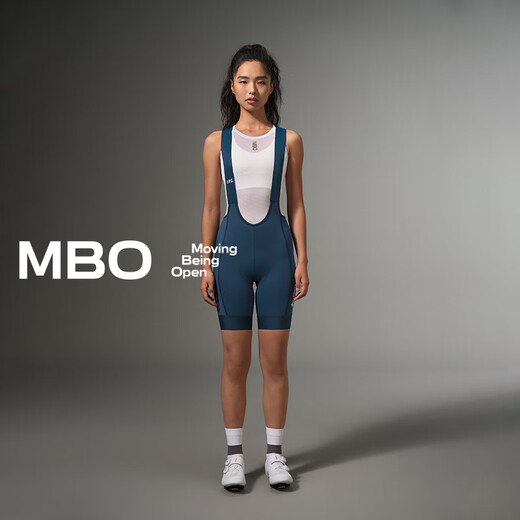 MBO Double Arrow Summer Women's Cycling Pants Shorts T511 Texture Road Bicycle Outdoor Sports Bib Pants Twilight Blue (5-point pants) L