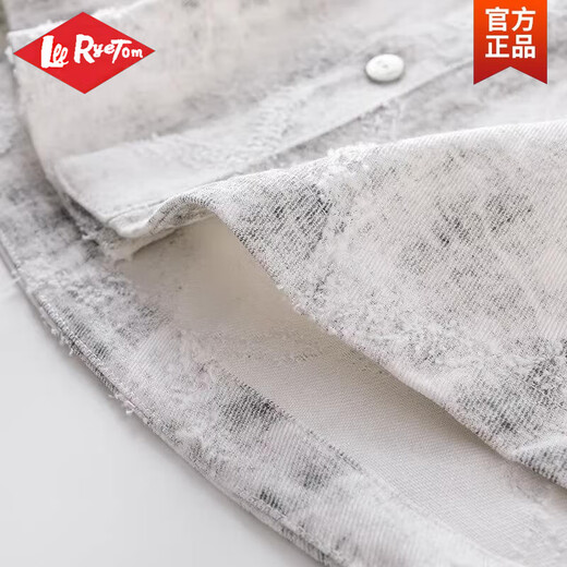 
Lee ryetom denim jacket for boys in spring and autumn new style of youth shirt jacket for junior and senior high school students men's fashion top 16823 Pink M (about 80~105 Jin [Jin equals 0.5 kg] can be worn)