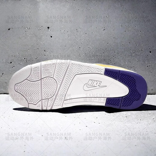 耐克（NIKE）Flight Legacy 白蓝黄湖人男子篮球鞋BQ4212 FD9928 [BQ4212-102] 40.5 ( )