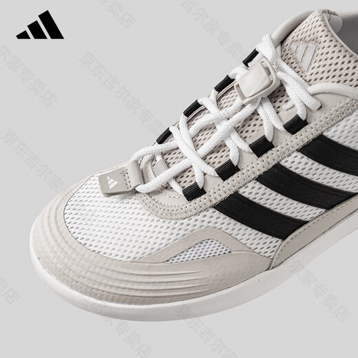 ADIDAS阿迪达斯溯溪鞋男鞋女鞋2025情侣款春夏季户外涉水鞋运动休闲鞋 米白/黑JP6630 42