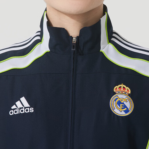 阿迪达斯 （adidas）男子 足球系列 REAL UBP TT 夹克 JF2575 藏青  L 