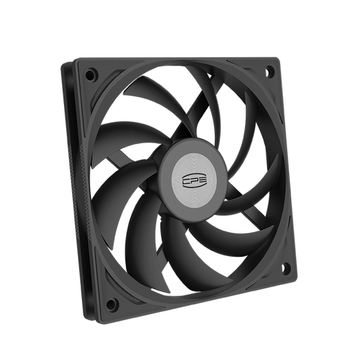 Übertakten Triple (PCCOooler) F5 R12015 Black 12 cm Chassis-Lüfter 15-mm-Dicke Dünne Lüfter 4Pin Dual-Kugellager für ITX-Down-Druck-Computerkühlermodifikation geeignet