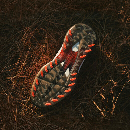 Adidas Golfschuhe für Männer Adizero ZG Sportkomfort, Nicht-Schlupf- und Wasserspritzer Boa 2025 Neue Style Spikes IH9896 Weiß/Bright Red/Black 40 (UK7)
