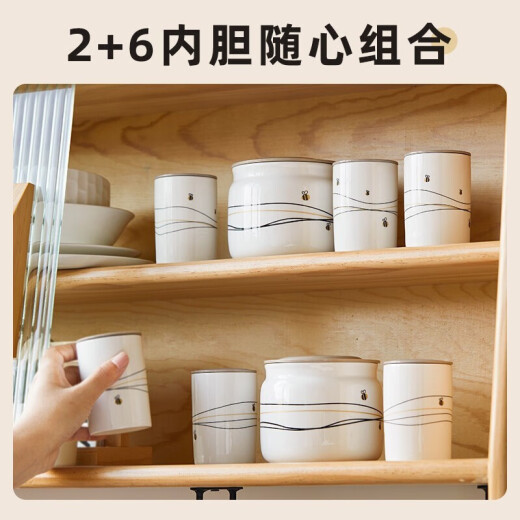 小熊（Bear）酸奶机家用小型全自动酸奶发酵机 酸奶纳豆米酒泡菜+6内胆SNJ-C10P2