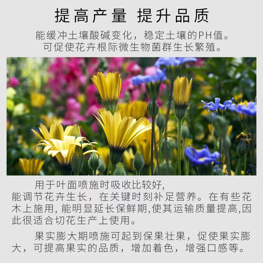 Guoguang Potassium Dihydrogen Phosphate Fertilizer Plant and Flower Special Foliar Fertilizer Clivia Large Element Water-Soluble Fertilizer Agricultural 98% Potassium Dihydrogen Phosphate 200g 100g 2 bags