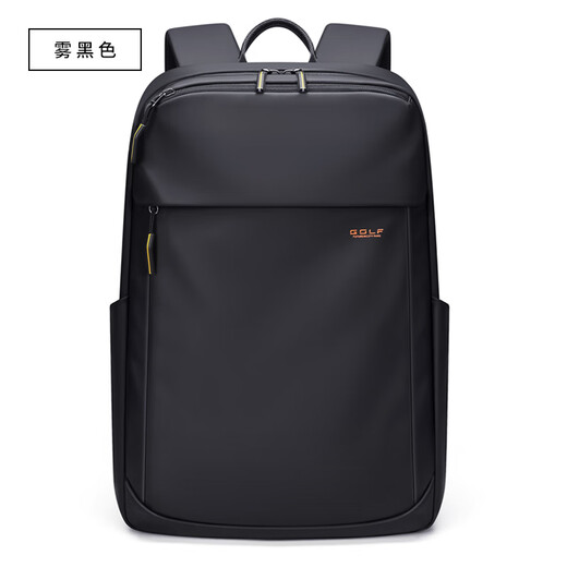 Golf men's backpack large capacity computer backpack casual business travel bag trendy brand high school college school school bag mist black