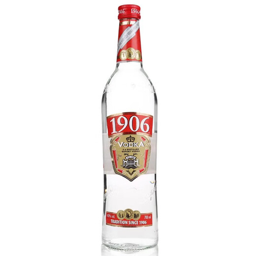 Jingping 1906 vodka Polish imported foreign wine Gold Award VODKA spirits cocktail base liquor original flavor 700mL 1 bottle single bottle