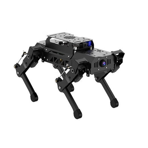 
Fantasy ROS robot four-legged robot dog PuppyPi bionic intelligent programming AI vision model Raspberry Pi 4B/5 flagship development version including robotic arm + radar + voice + sensor expansion Raspberry Pi 5/4G