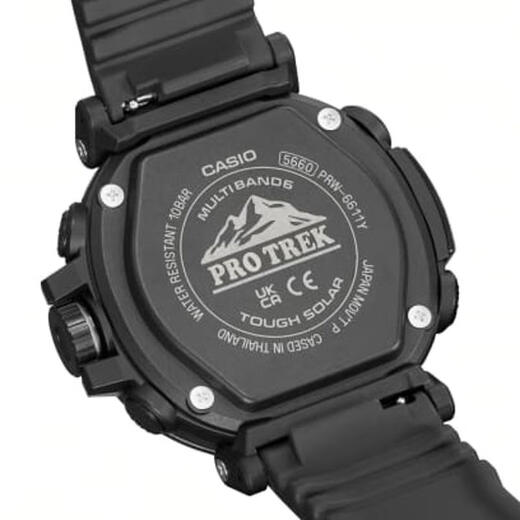 卡西欧（CASIO）环保户外男士腕表 多功能太阳能设计 舒适可读性强 PRW-6621Y-1JF