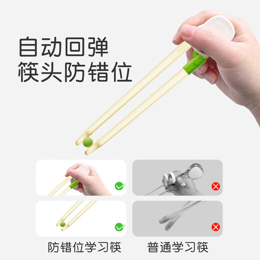 
cadyking children's chopsticks PPSU tiger mouth training chopsticks 236-year-old baby special learning practice chopsticks children's tableware