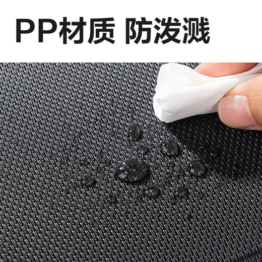 Deli A4/13 grid portable document bag/organ bag/folder knitted textured document storage bag office student document protection gray 1 piece 5555