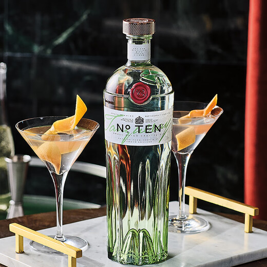 添加利（TANQUERAY）10号金酒杜松子酒 十号750ml 调酒基酒 进口洋酒