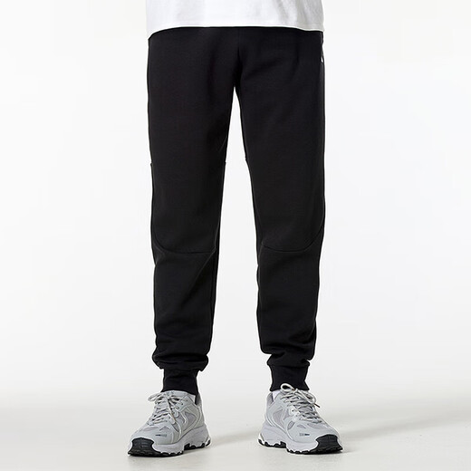 PUMA Pants Men's Casual Pants 2024 Autumn and Winter New Style Sports Pants Loose Breathable Trousers Sweatshirts Knitted Trousers Black M