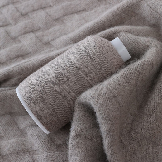 Tinofen 2025 pure cashmere 100% pure cashmere thread cashmere wool hand-knitted scarf baby medium fine thread woven thread apricot apricot 50g buy one get one free