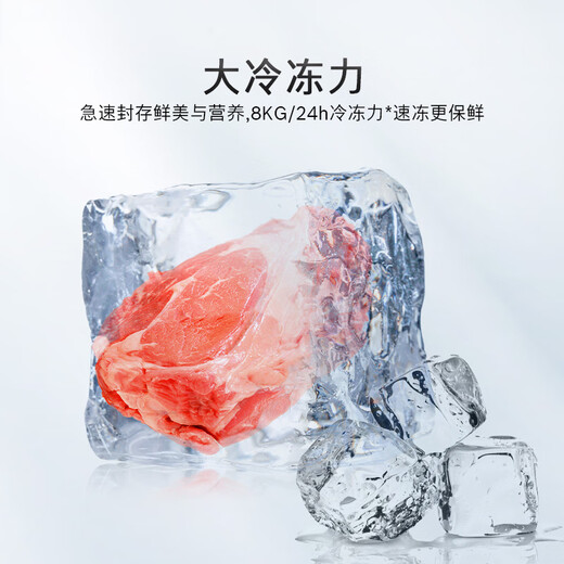 Bosch (BOSCH) Global Intelligent Cleaning M8 550L cross-door refrigerator 1 1 large freezer space air-cooled, frost-free, antibacterial and odor-free, first-class energy efficiency, large capacity K5C821E23C national subsidy