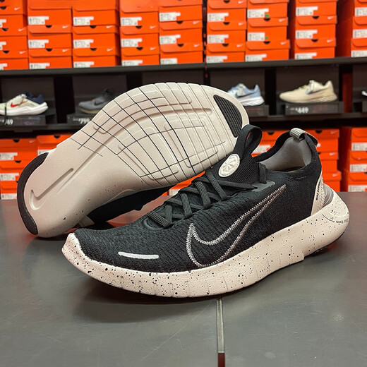 耐克（NIKE）休闲鞋男鞋2025秋季新款运动鞋FREE赤足减震耐磨跑步鞋FB1276-007 FB1276-007黑色 44