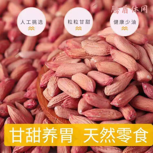 特产优联【限时促销】精选山东瘪花生米新鲜养胃干粒花生农家特产散装 【1袋】甘甜养胃-瘪生花生米