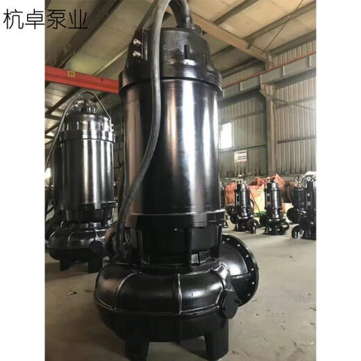 何健弓无堵塞排污泵高扬程大流量潜水泵国标地下室潜污污水泵 50WQ15253