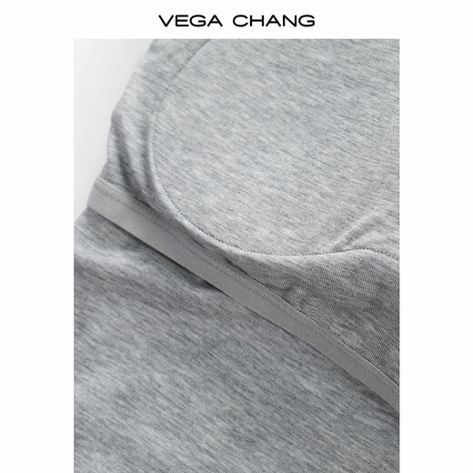 VEGA CHANG吊带背心女2025新款夏季纯色修身显瘦可内搭外穿小背心 钢琴白 L