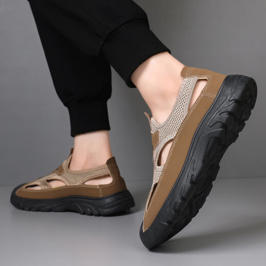 Changxiang Huili Sandals Men 2025 Summer Souffer Chaussures pour hommes Chaussures Mesh Chaussures conduisant les loisirs extérieurs imperméables
