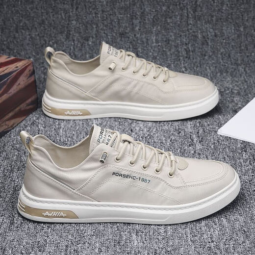 Fat Donglai [Empfohlen von Central Mother] Sommer-Herrenschuhe 2025 Anti-Odor-Sport und lässige Leinwand Ein-Fuß-Verschleiß-resistenter Flachschuhe Herrenarbeit trendy Schuhe Grau Upgrade Version 42