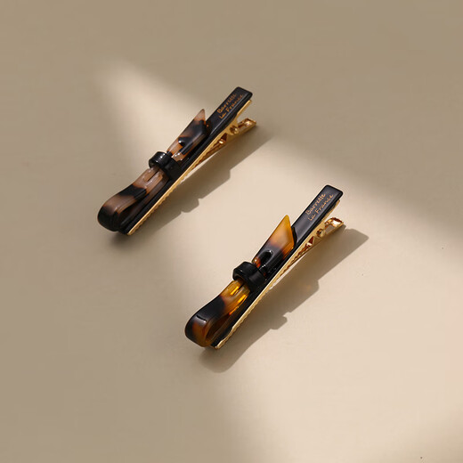 Chimera (CHIMERA) 2 pieces side bangs broken hair edge clip plate bow hairpin duckbill clip hair accessories headdress girl birthday gift