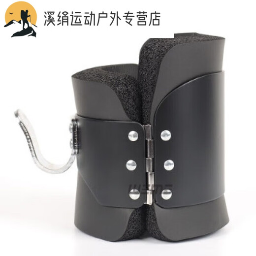 娂奾倒挂脚套脊柱拉伸高倒挂脚腕靴倒吊鞋护靴器材腹肌训练倒立机黑色 家用倒立机