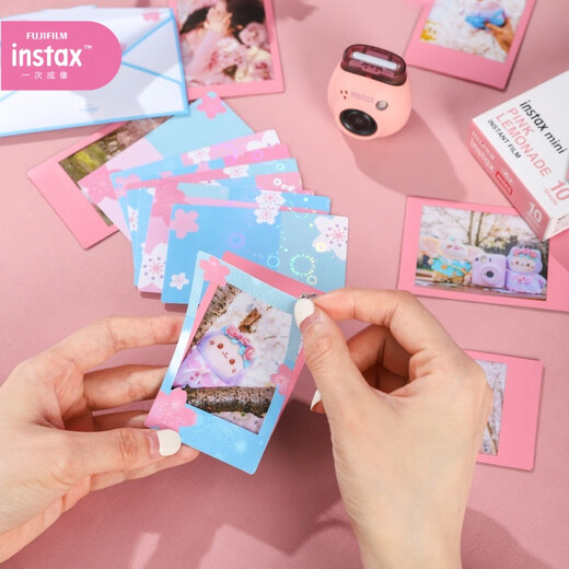 INSTAX Fuji One-time Imaging Backlight Story Photo Paper Frame Sticker