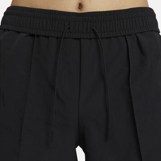 耐克（NIKE）官方EVERYTHING女子中腰短裤夏季运动裤梭织休闲FV6623 010黑/白 M