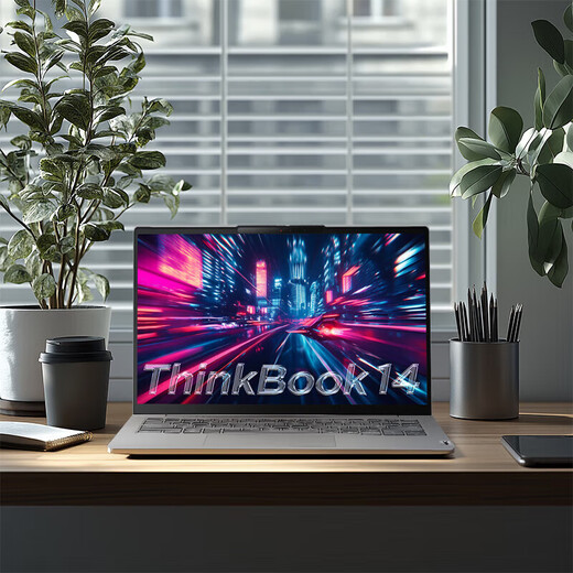ThinkPad Lenovo ThinkBook 14 + 2025 Core 5 optional, 20 % Zuschuss, dünner und leichter 14-Zoll-Business-Office-Gaming-Laptop für Studenten, 25 Modelle Core 5 64G-Speicher, 4 TB TB14-Upgrade, Vorderseite + Hintergrundbeleuchtung optional, 100 % hoher Farbraum