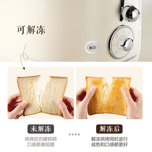Supor Toaster Fully Automatic Household Small Multi-Function Toaster Toast Breakfast Sandwich Toaster Double-sided Heating New Style