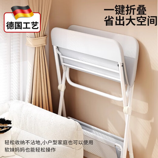 喆炜德国品质婴儿尿布台新生儿护理台幼儿换尿布抚触洗澡多功能可折叠 至臻款-灰色【升级骨架】+置物篮 其他 组装 支架结构