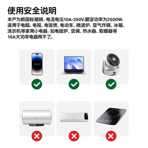 Jingdong Logistics Neue nationale Standard-Steckdosenleiste, multifunktionale USB-Buchse, One-Turn-Mehrloch-Steckdosenleiste für Zuhause, Büro, Studentenwohnheim, Desktop-Stromrichter, Stromkonverter, Steckdosenleiste, abgeschrägte Steckdose (4 Steckplätze + USB + Typ C), 1,8 Meter
