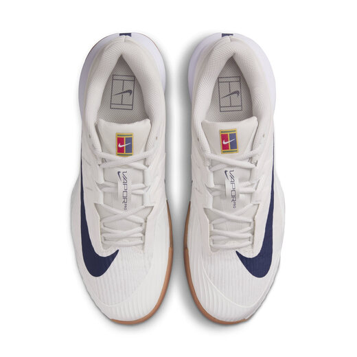 Nike (Nike) Официальные Vapor Pro 3 Мужские теннисные туфли Осень дышащие легкие амортизаторы FZ2161 100 горных белых 42
