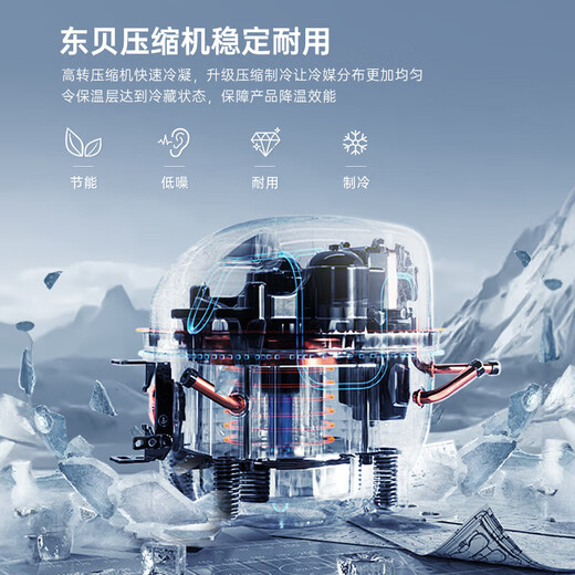 Snowflake large-capacity beverage cabinet commercial freezer direct refrigeration display cabinet wine cabinet pure air-cooled frost-free fresh cabinet supermarket glass door refrigerator vertical beer cabinet large single door丨energy-saving and efficient copper tube丨360 cycle丨air-cooled frost-free 2026 new upgrade丨360 cycle rapid cooling