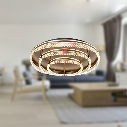 Leshi (NVC) Leshi Beleuchtung Kronleuchter Einfacher moderne und modische Wohnzimmer Esszimmer Studium Schlafzimmer Licht Luxus Yaqi JZQX12155 Decke Kleine Runde 35W-40*13 cm 7020749