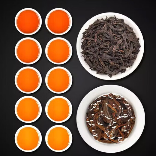 福建茶叶大红袍父亲节岩茶乌龙茶散装年货送礼茶叶散装袋装 大红袍泡袋装30袋/盒