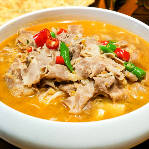 Yisai Domestic Ox Raw Cut Fat Beef Roll Beef Roll 2Jin Jin is equal to 0.5kg Grain-fed Halal Beef Hot Pot Ingredients