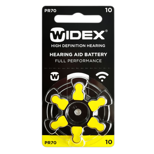 Originales Elektronikzubehör für xiwanbo witing Widex Hörgeräte Batterie A13 A10 A312 A675 Witing #A10 (1 Version 6 Tablets) 1 Tafel