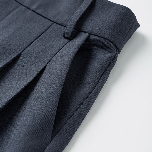 Chuyu pantalon décontracté pour les femmes au printemps 2025 Intelligence élevée Grey High Toop Tempage long Tempérament Pantalon de banlieue