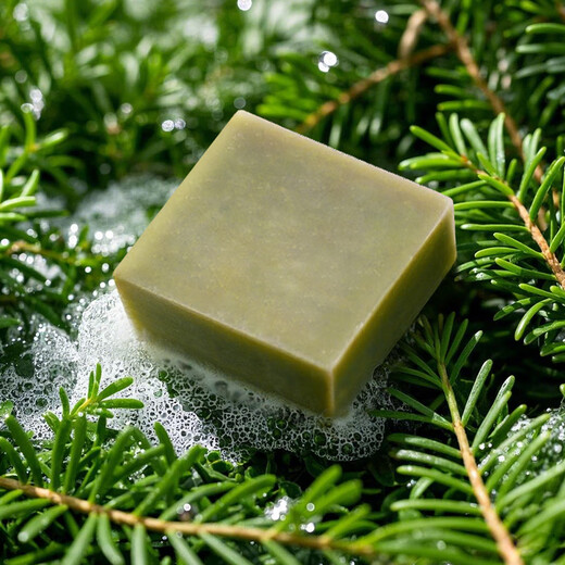 Miss Lilly Platycladus Leaf Shampoo Soap Polygonum Multiflorum Black Sesame Handmade Herbal Chinese Herbal Fluffy Soap