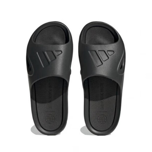 阿迪达斯 （adidas）ADICANESLIDE灰色男女鞋运动鞋拖鞋ID7188官方正品 黑色IF7371 现货 36.5