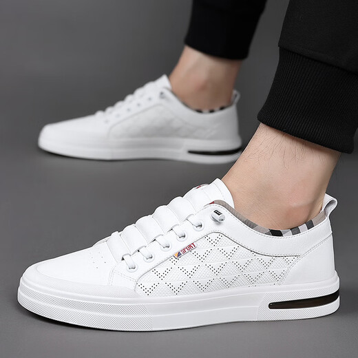 Playboy official website, Fang Ship Store Flag Official Website Men's Shoes New Model 2024 Genuine Leather Soft Sole Breathable Board Shoes Men's Fashion Fashion Playboy 6628 Khaki Ordinary Model 39