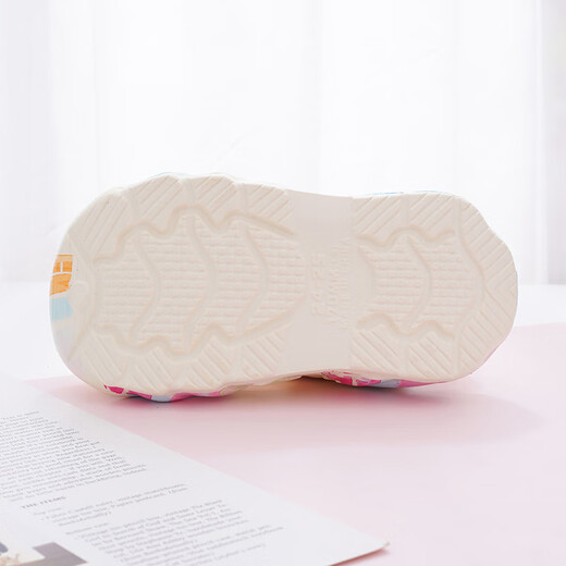 Pisces Rabbit New Children's Slippers Non-slip and Wear-Resistant Croc Shoes Comfortable and Non-Abrasive Beach Children's Sandals White Upgraded Version 40-41