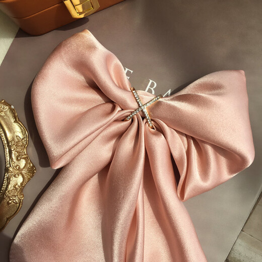 WOUG exquisite rhinestone silk scarf buckle, pearl scarf buckle, anti-snag decorative shawl bow buckle, rhinestone Y-shaped buckle