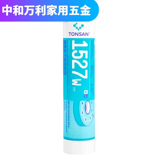 可赛新 TONSAN可赛新1587耐高温透明硅橡胶金属平面密封剂发动机 1592红色310ml整箱/50支