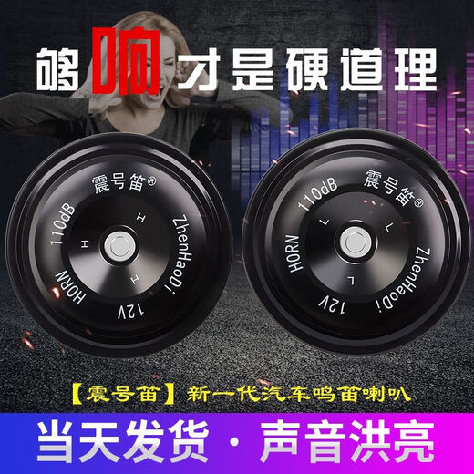 震号笛适用于奥迪A4L A6L Q2357 A13578 R8 S123TTS RS汽车鸣笛盆型喇叭 奥迪A4/A4L【03年-22年】