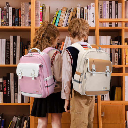 
Ninth Castle Children's Schoolbag Grade 1-3-6 Boys and Girls Large Capacity Ridge and Loading Schoolbag Primary Schoolboy Lightweight Backpack